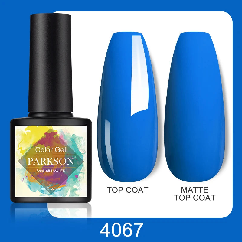 Vernis Gel Top & Base Coat Sans Essuyage Parkson
