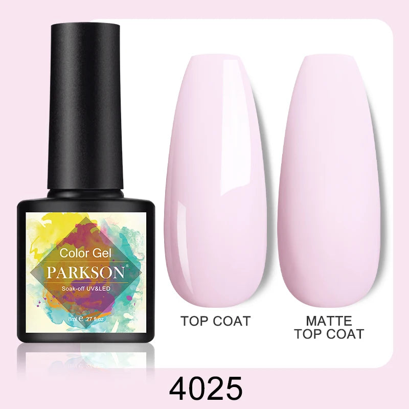 Vernis Gel Top & Base Coat Sans Essuyage Parkson