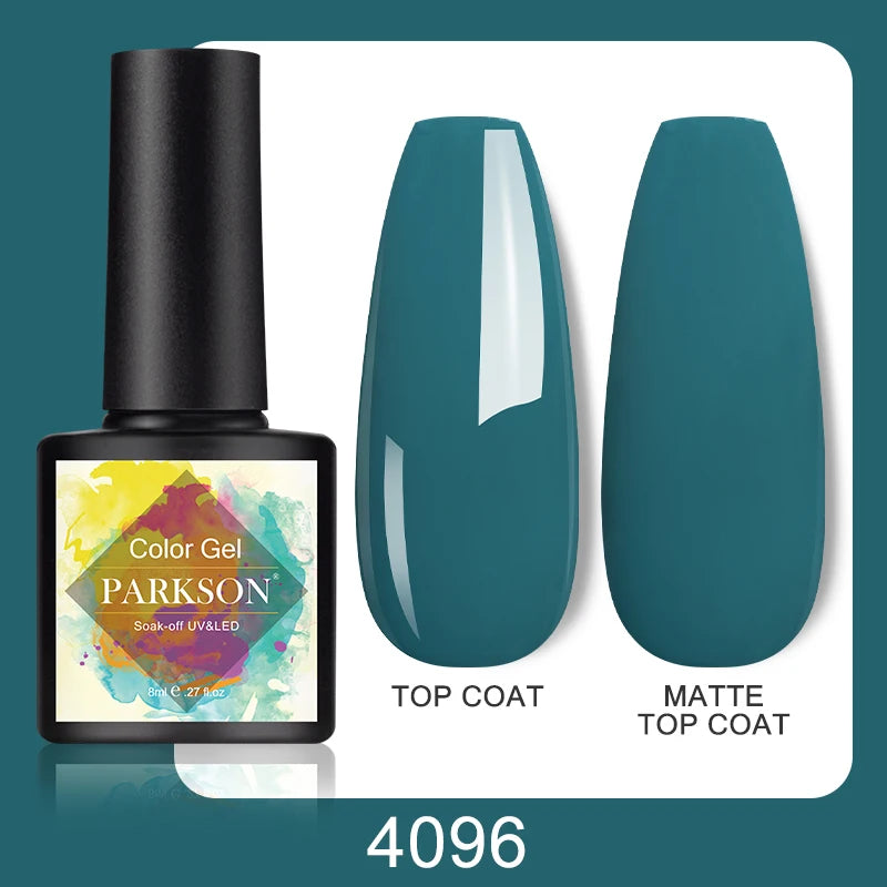 Vernis Gel Top & Base Coat Sans Essuyage Parkson