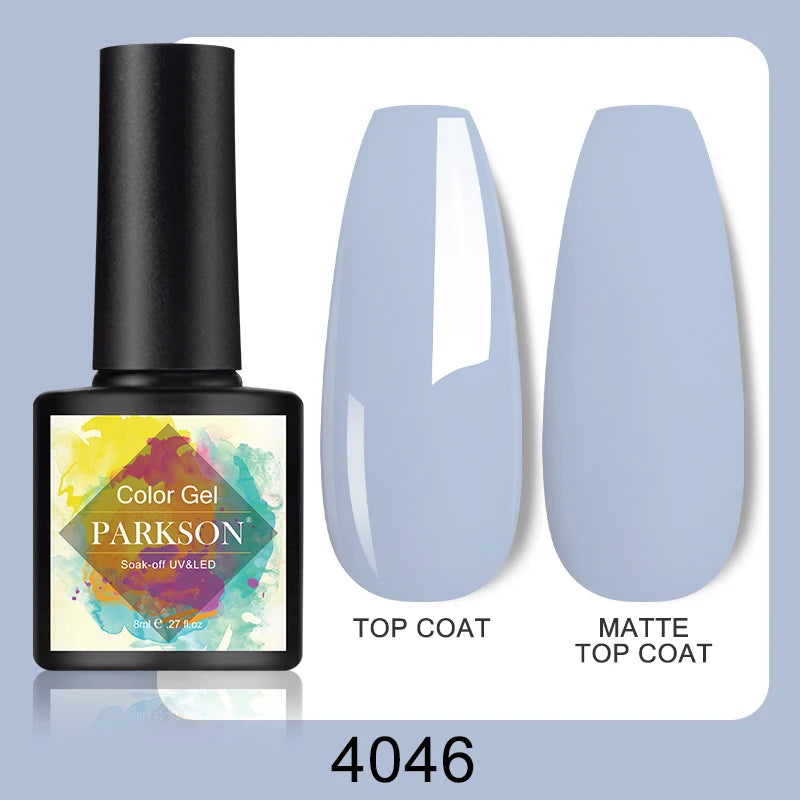 Vernis Gel Top & Base Coat Sans Essuyage Parkson
