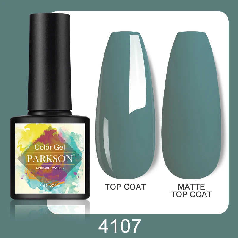 Vernis Gel Top & Base Coat Sans Essuyage Parkson