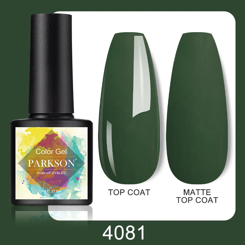 Vernis Gel Top & Base Coat Sans Essuyage Parkson