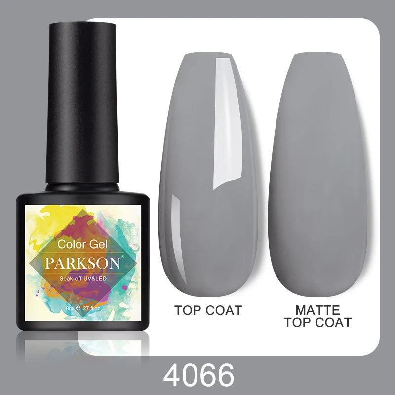 Vernis Gel Top & Base Coat Sans Essuyage Parkson
