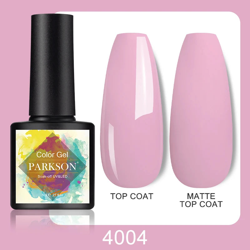 Vernis Gel Top & Base Coat Sans Essuyage Parkson