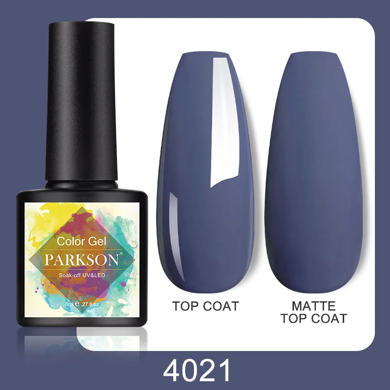 Vernis Gel Top & Base Coat Sans Essuyage Parkson